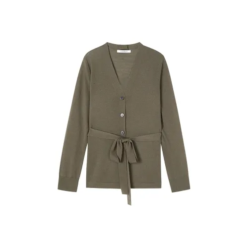 LANCY Оливково-зеленый Женский Трикотаж