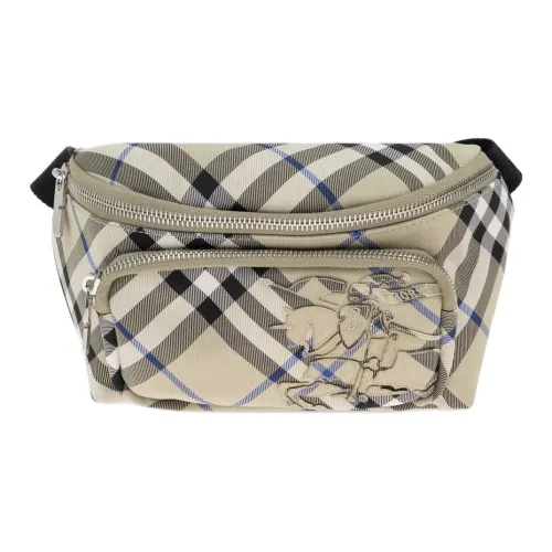 Burberry Crossbody Bag with Zipper Men's Multicolor