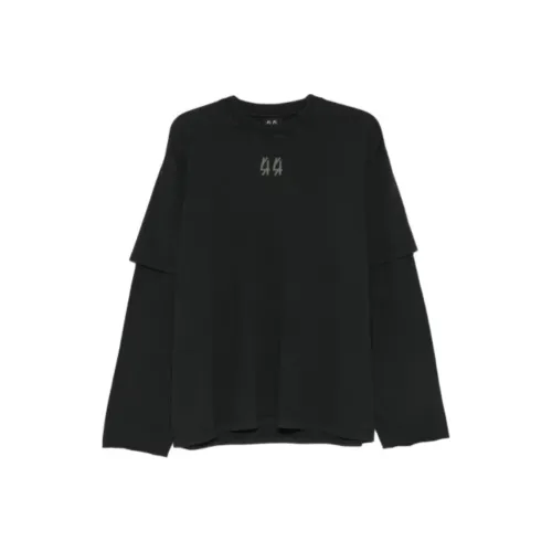 44 Label Group Черные Мужские T-Рубашки