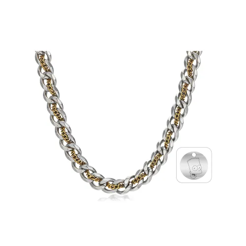 The Simpsons Титановые стальные ожерелья унисекс