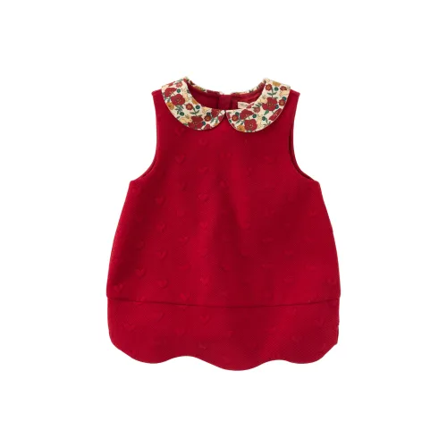 DAVE&BELLA Темно-красные Платья для девочек