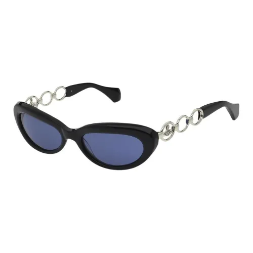 Vivienne Westwood Cat Eye Солнцезащитные очки Женские Черные