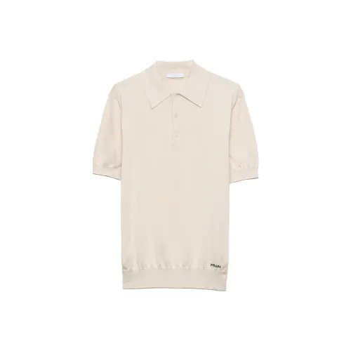 PRADA Песочный Мужская Поло