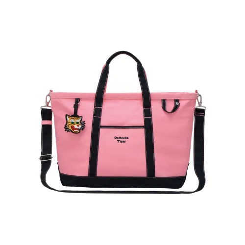 Onitsuka Tiger Холст Сумка-тоут Унисекс Розовый