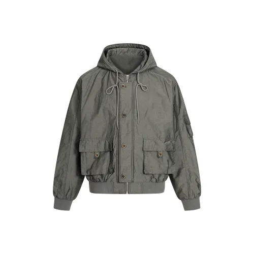 ONITSOP Relaxed Модный Уличная одежда MULTI Карман Рабочая одежда Куртка Унисекс