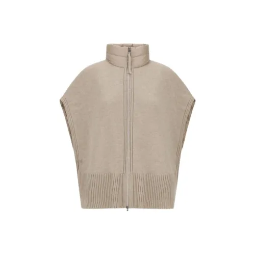 HERNO Коричневый Женский жилет