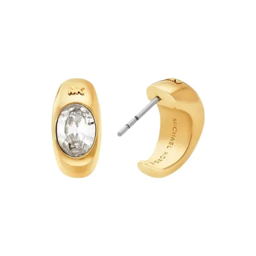 MICHAEL KORS Золотой Покрытый Серьги из латанию Женские Золотой