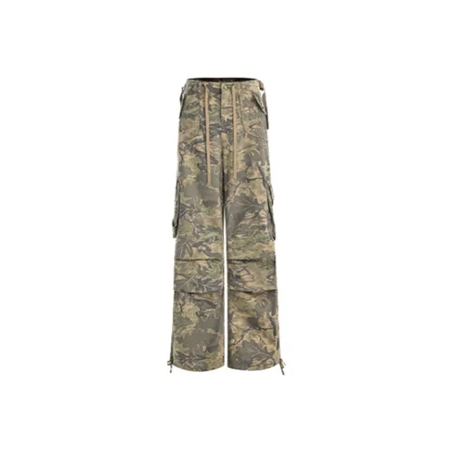 JOSR Камуфляж Женские Брюки карго