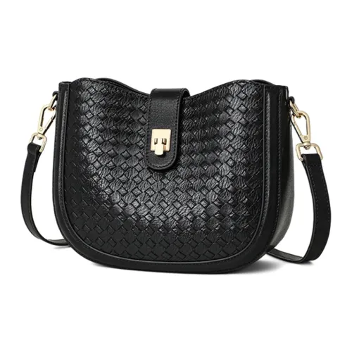 Crtnzo Kroez Сумка через плечо из синтетической кожи сумка обычная женская черная