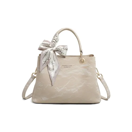 EBLAN Сумка через плечо из синтетической кожи сумка обычная женская кремовый абрикос серебристо-серый