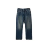 Washed Nostalgic Dark Blue (Cropped)  
Промытый Ностальгический Темно-Синий (Укороченный)