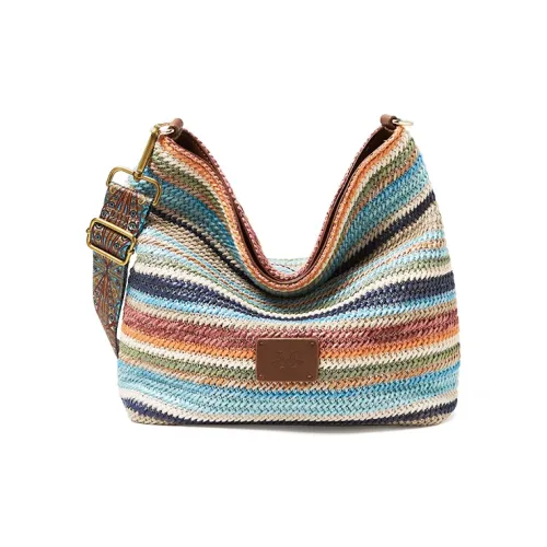 15 MINS Ткань Синтетическая кожа Сумка через плечо Женская Радужная