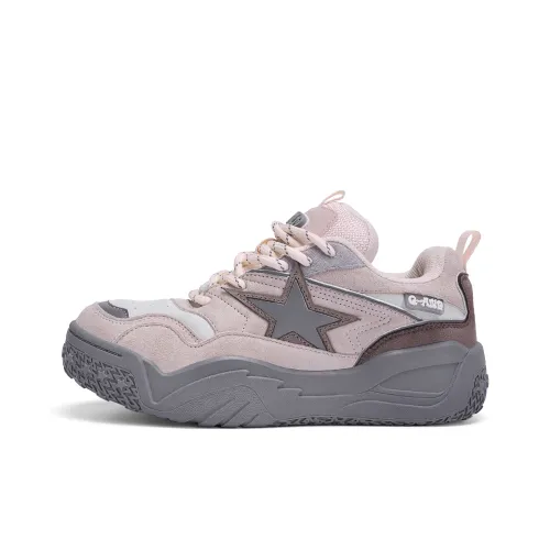 Q And Амортизация Устойчивые к износу Увеличивающие высоту Низкие Кроссовки для скейтбординга Унисекс