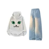 Вересковый серый + Светло-синий