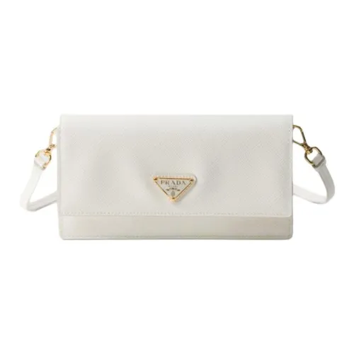 PRADA Кожа Сумка через плечо Мини Женская Белая