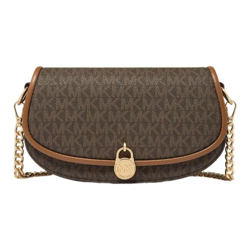 MICHAEL KORS Mila Artificial Leather Crossbody Bag Small Women's Dark Brown