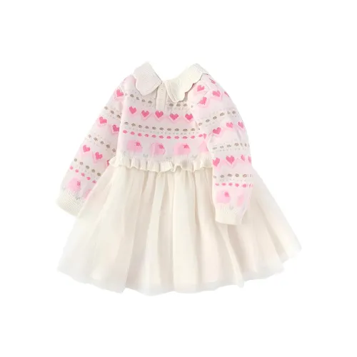 Balabala Платье FW24 Белый Infant и Toddler