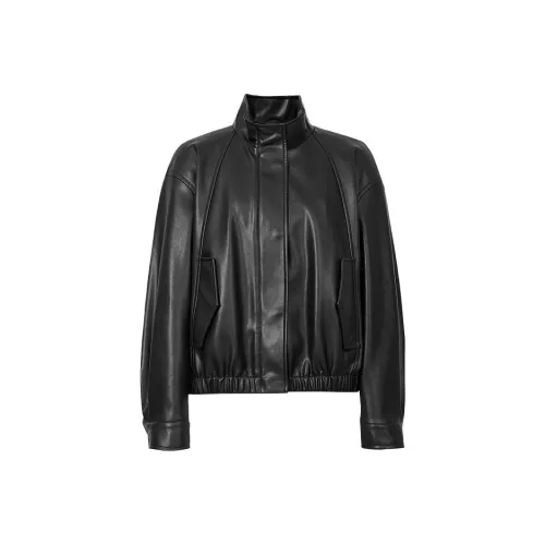 Hopeshow кожаная куртка женская