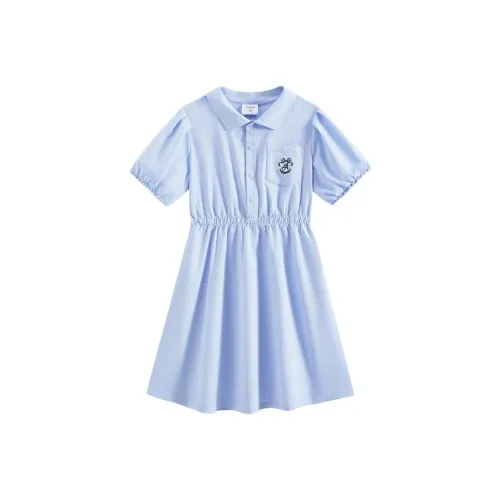 Antakids Спаржа Синий-2 Kids Платья