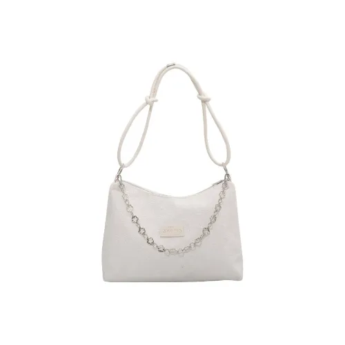 Meow In The Grass Кружевная Сумка через плечо Стандартная Женская Черная Белая