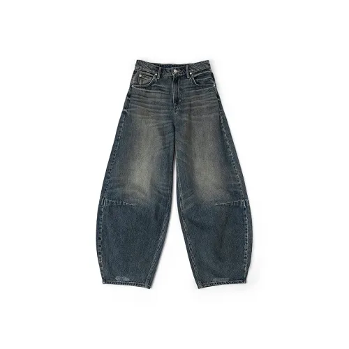 Lee Темно-синий Женские Джинсы