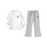 Меры предосторожности / Белый + Серый Брюки