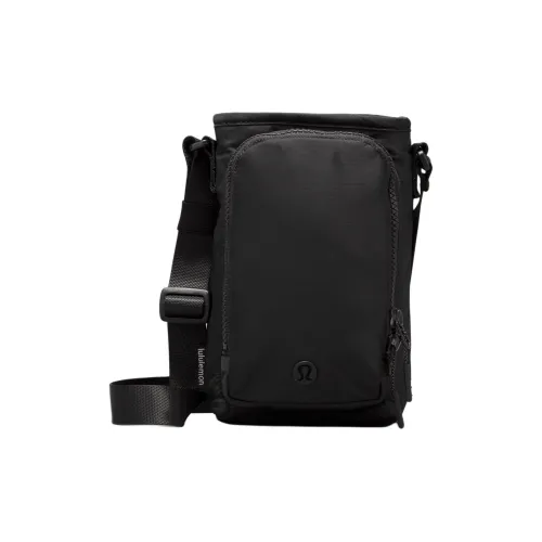 lululemon Переработанный нейлон Сумка через плечо Стандартная Унисекс Черный