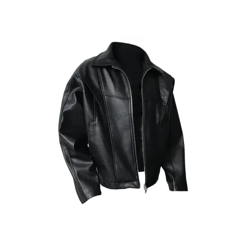 BANKONGSHAN Кожа Куртка Унисекс