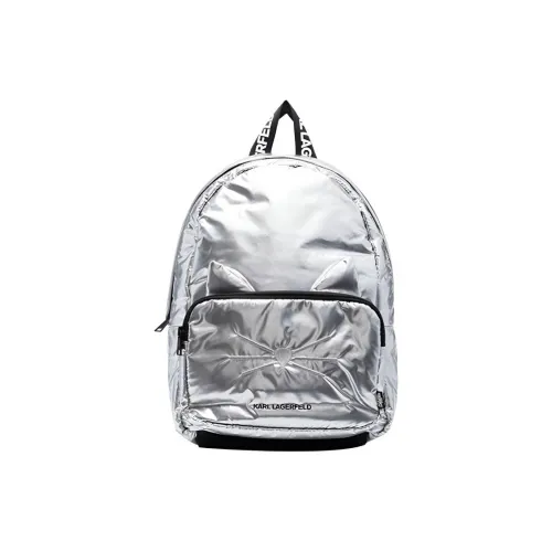 Рюкзак Karl Lagerfeld для детей серебряный