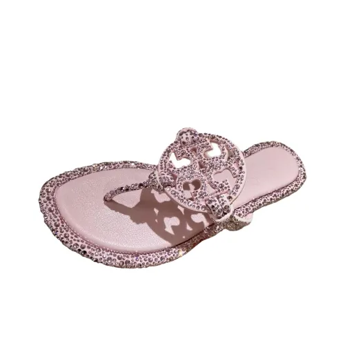 TORY BURCH Miller Шлепанцы Женские Розовые