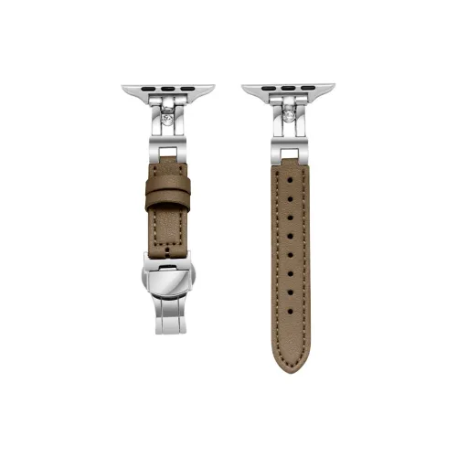 TUOMASI Ремешок Apple Совместимость Натуральная кожа Металл 185 мм