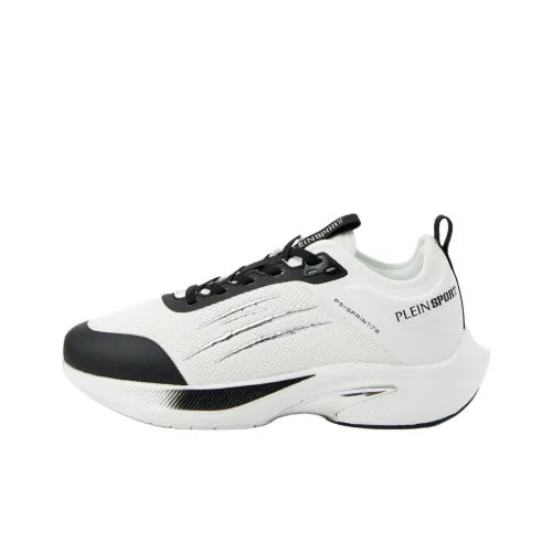PLEIN SPORT Runner Спринт 780 Low Топ Повседневная обувь Унисекс Белый