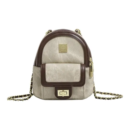 SMILE FOCUS Microfiber Synthetic Leather Backpack Standard Women's Green SMILE FOCUS Микрофибра Синтетическая Кожа Рюкзак Стандартный Женский Зеленый