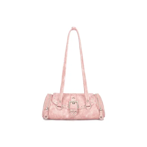 BLACK SUGAR BUS ПУ (полиуретан) Сумка через плечо Стандартная Женская Розовая