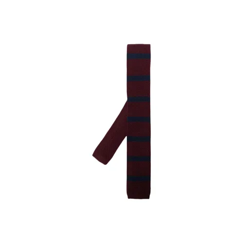 BRUNELLO CUCINELLI Шерсть Мужские Галстуки Красный
