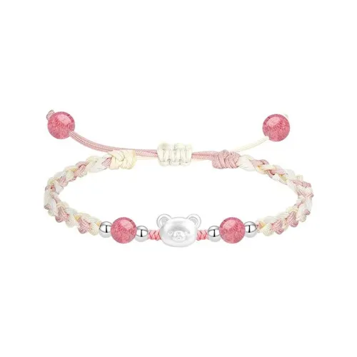 Yu Oval Bangle Хлопок Браслет Шнурки Унисекс