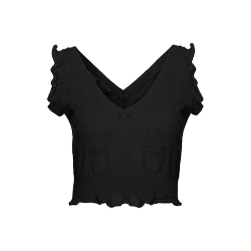PINKO Черные Женские Майки