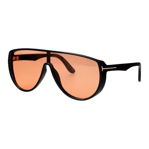 TF Ацетат Butterfly Солнцезащитные очки Мужские Black