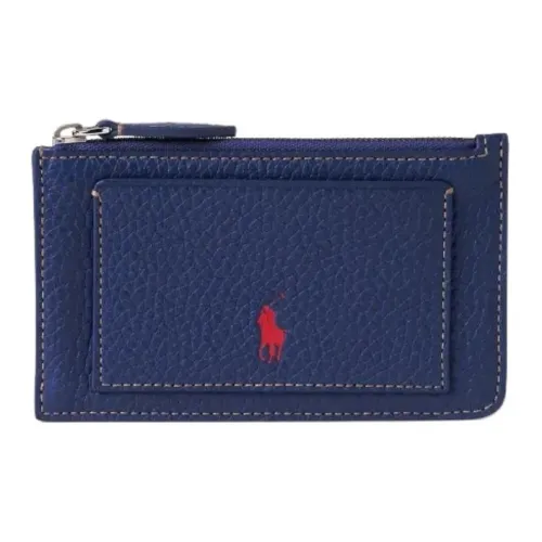 Polo Ralph Lauren Кошелек из коровьей кожи женский синий