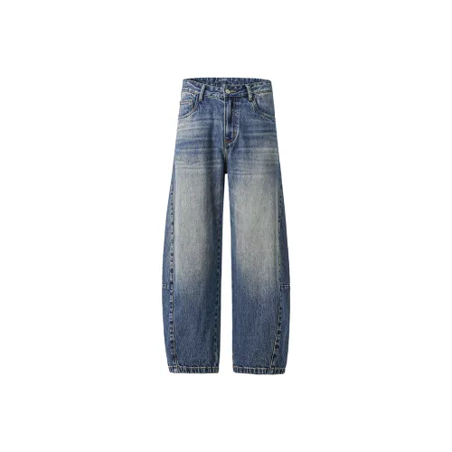 AZVK CD D301 Синий Мужские Джинсы