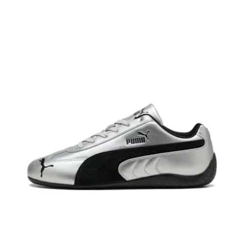PUMA Speedcat Collection Модная Повседневная Обувь Унисекс Серебряный