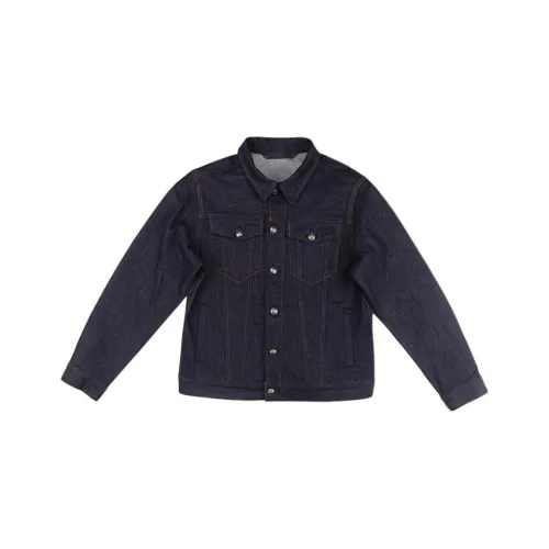 DKRVT Сырой деним [Упаковка] Мужские джинсовые куртки