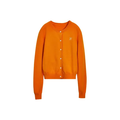 ZXBY Orange Women's Knitwear