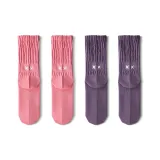 2 Розовый, 2 Фиолетовый