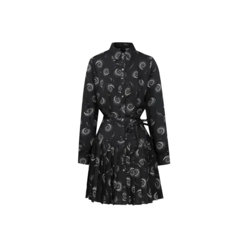 PINKO Длинное платье с длинными рукавами женское