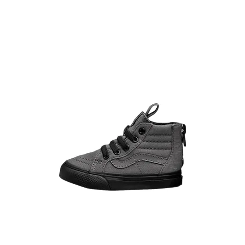 VANS SK8 HI Высокие топы Обувь для малышей Gray Infant And Toddler
