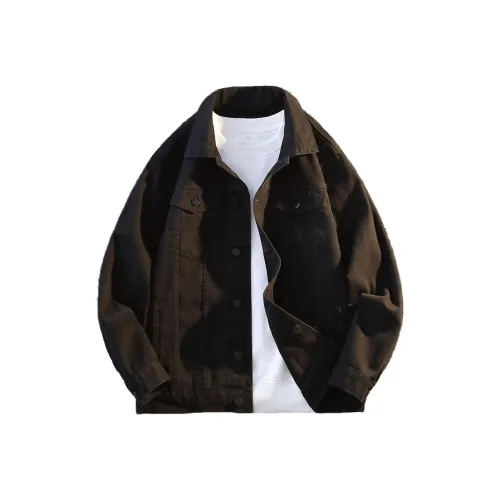 BAISHENGHU Черные Мужские Куртки