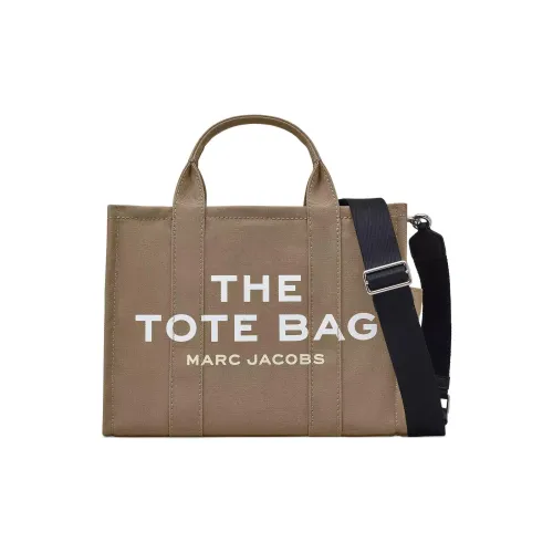 MARC JACOBS Хлопок Canvas Сумка-тоут Сумка для покупок Сумка через плечо Сумка среднего размера Женская Хаки