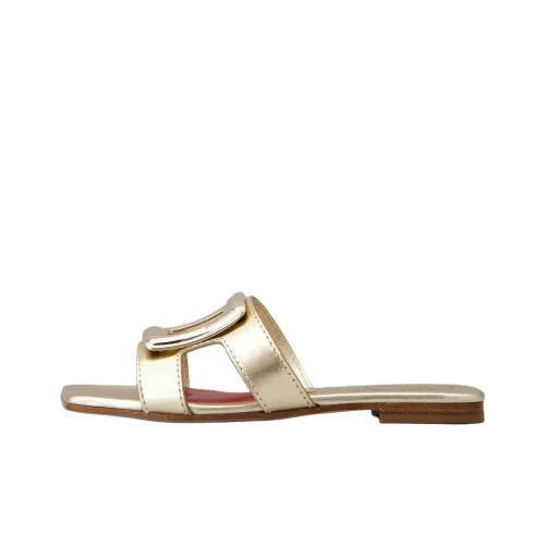 Roger Vivier Quiet Slip-Ons Женские Светло-Золотые