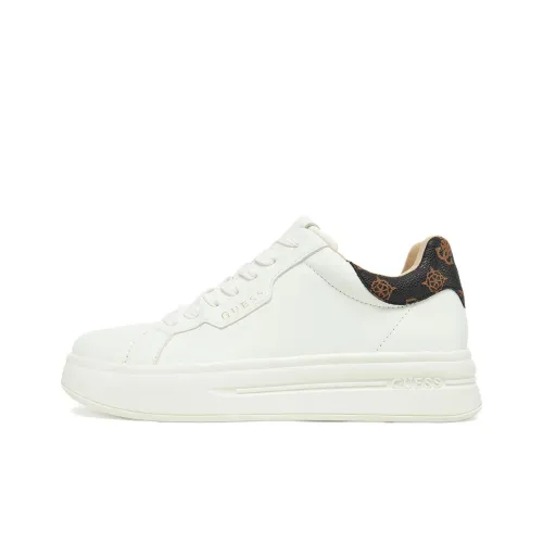 GUESS Низкие Кроссовки для скейтбординга Женские Белые